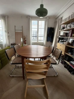 Table à manger extensible en merisier, Søren Nissen & Ebbe Gehl, Danem
