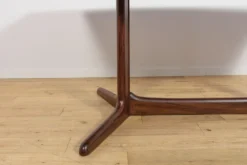 Table à manger extensible en palissandre de style mid-century moderne, Danemark, années 1960.