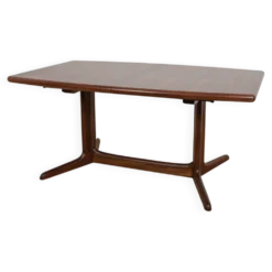 Table à manger extensible en palissandre de style mid-century moderne, Danemark, années 1960.