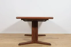 Table à manger extensible en palissandre de style mid-century moderne, Danemark, années 1960.