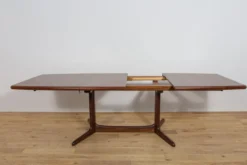 Table à manger extensible en palissandre de style mid-century moderne, Danemark, années 1960.