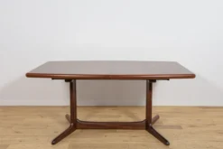 Table à manger extensible en palissandre de style mid-century moderne, Danemark, années 1960.