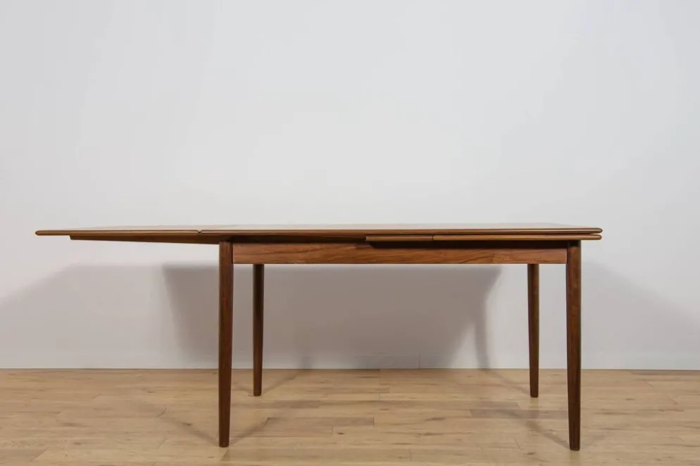 Table à manger extensible en palissandre du milieu du siècle, Danemark, années 1960