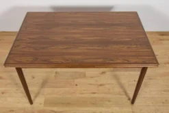 Table à manger extensible en palissandre du milieu du siècle, Danemark, années 1960