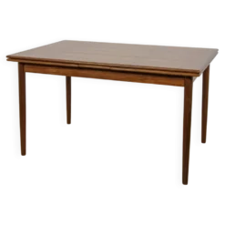 Table à manger extensible en palissandre du milieu du siècle, Danemark, années 1960