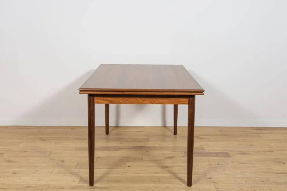 Table à manger extensible en palissandre du milieu du siècle, Danemark, années 1960