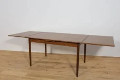 Table à manger extensible en palissandre du milieu du siècle, Danemark, années 1960