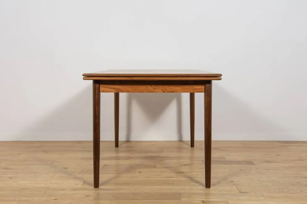 Table à manger extensible en palissandre du milieu du siècle, Danemark, années 1960