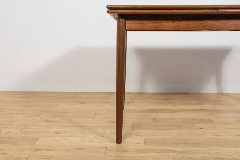 Table à manger extensible en palissandre du milieu du siècle, Danemark, années 1960