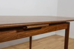 Table à manger extensible en palissandre du milieu du siècle, Danemark, années 1960