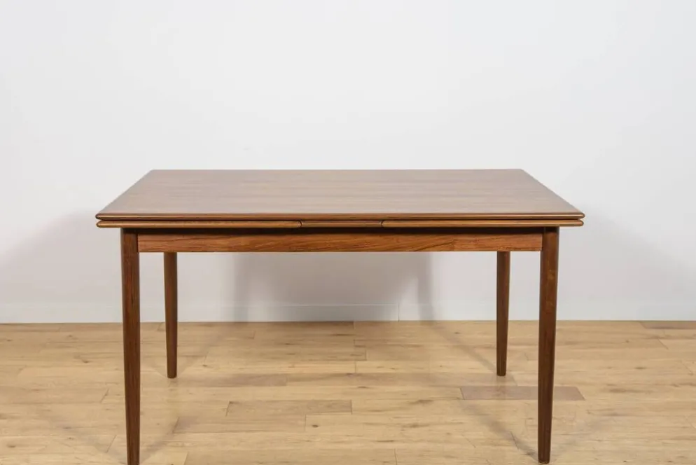 Table à manger extensible en palissandre du milieu du siècle, Danemark, années 1960