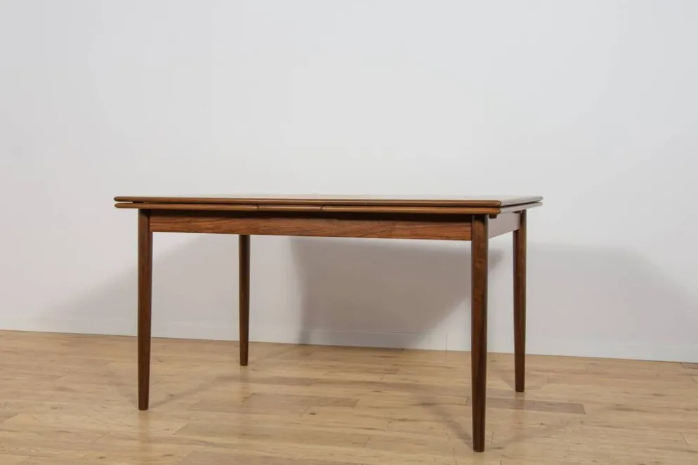 Table à manger extensible en palissandre du milieu du siècle, Danemark, années 1960