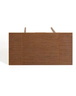 Table à manger extensible en stratifié et hêtre, Suède, années 1950-60.
