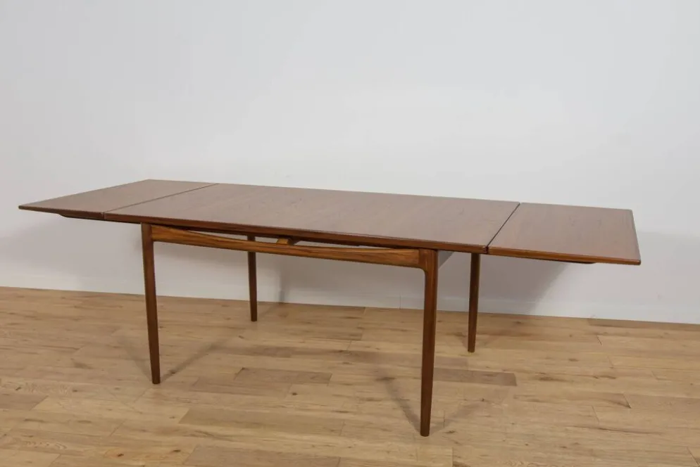 Table à manger extensible en teck de style mid-century par Ib Kofod-Larsen pour G-Plan, Royaume-Uni, années 1960.