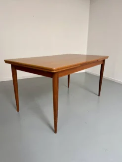 Table à manger extensible en teck design scandinave des années 1960