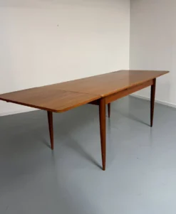 Table à manger extensible en teck design scandinave des années 1960