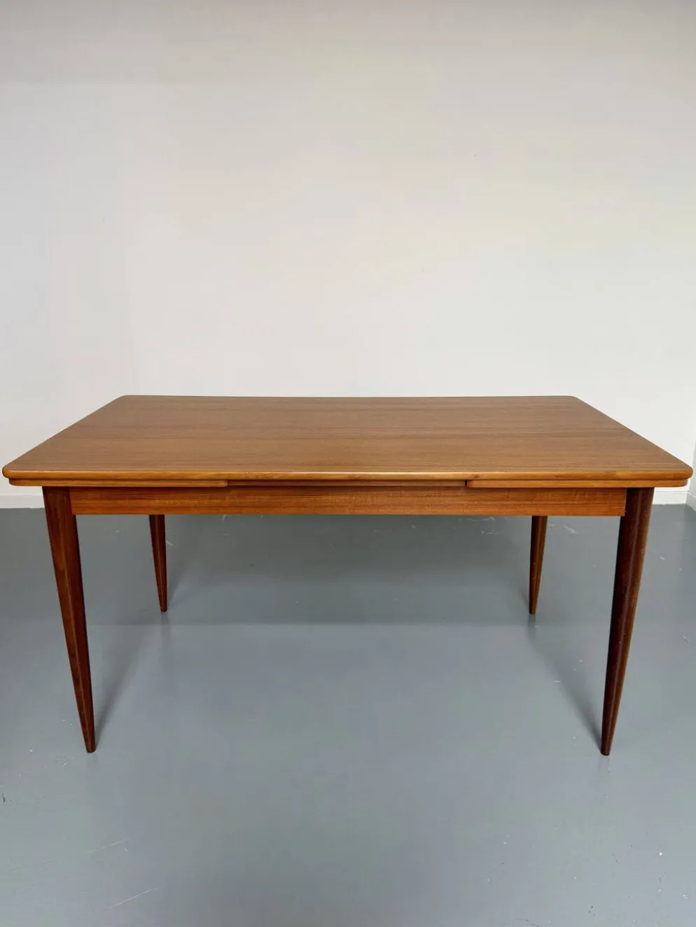 Table à manger extensible en teck design scandinave des années 1960