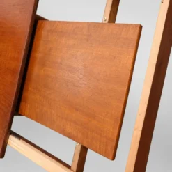 Table à manger extensible en teck, années 1960