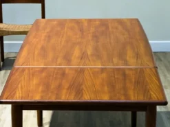 Table à manger extensible en teck danois des années 50 (Johannes Andersen)