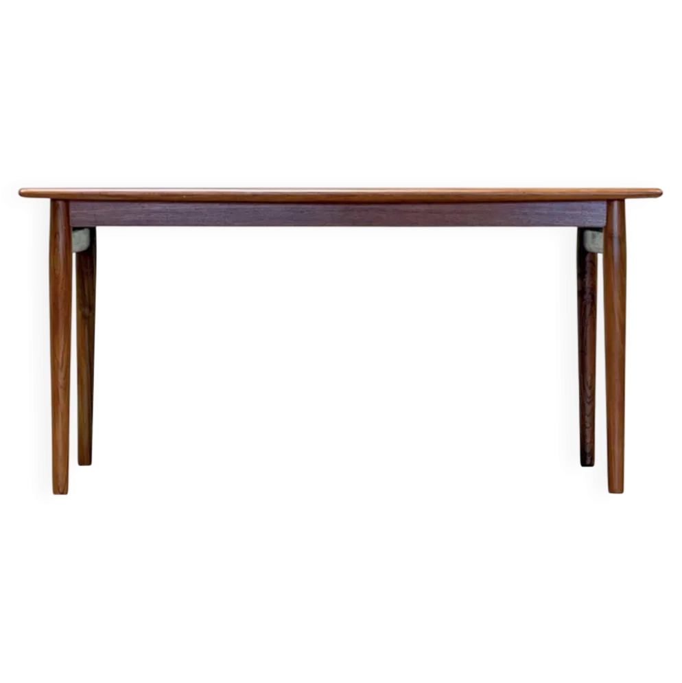 Table à manger extensible en teck danois des années 50 (Johannes Andersen)