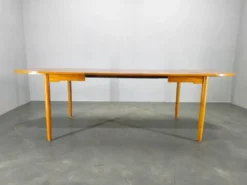 Table à manger extensible en teck danois des années 1960