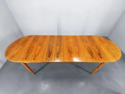 Table à manger extensible en teck danois des années 1960