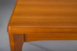 Table à manger extensible en teck par Henning Kjaernulf pour Vejle Stole & Møbelfabrik