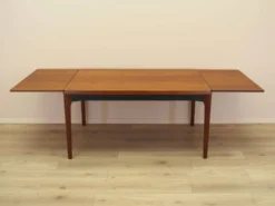 Table à manger extensible en teck Henning Kjærnulf, Vejle, années 1960
