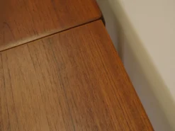 Table à manger extensible en teck Henning Kjærnulf, Vejle, années 1960