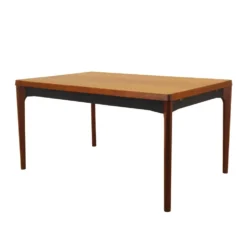 Table à manger extensible en teck Henning Kjærnulf, Vejle, années 1960