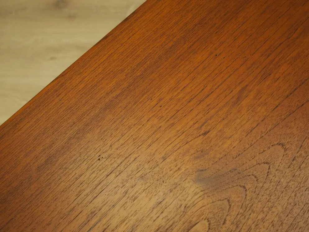 Table à manger extensible en teck Henning Kjærnulf, Vejle, années 1960