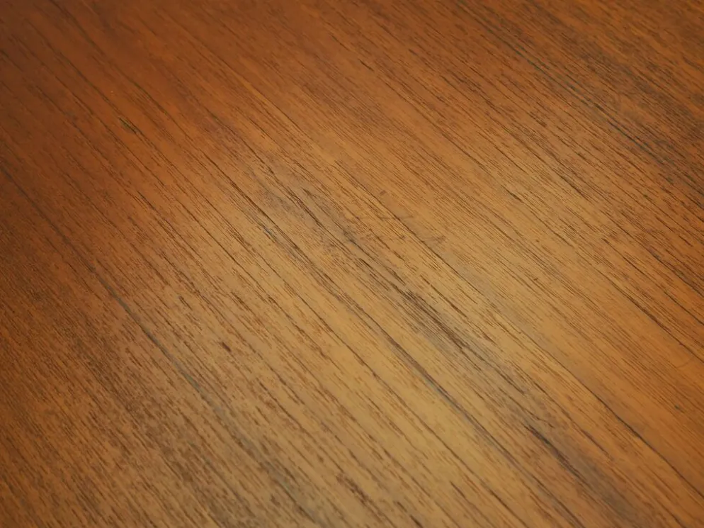 Table à manger extensible en teck Henning Kjærnulf, Vejle, années 1960