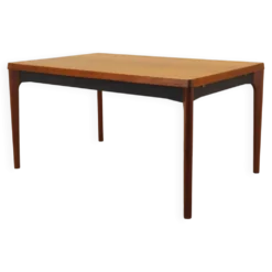 Table à manger extensible en teck Henning Kjærnulf, Vejle, années 1960