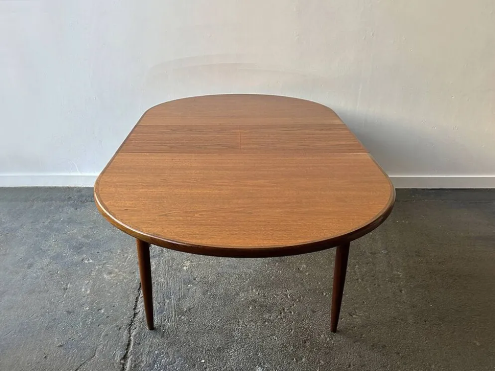 Table à manger extensible G Plan Fresco moderne du milieu du siècle des années 1960