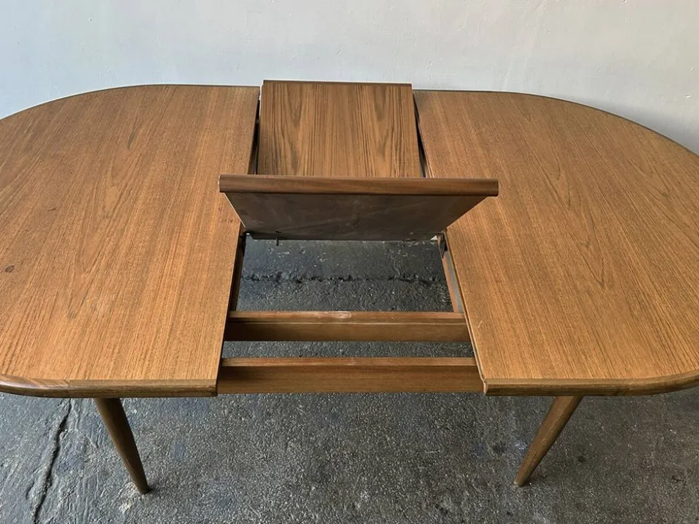 Table à manger extensible G Plan Fresco moderne du milieu du siècle des années 1960