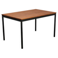 Table à manger extensible modèle 3707 par Gispen, Pays-Bas, années 1960.