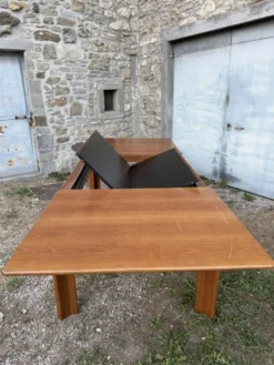 Table à manger extensible Mou, Afra et Tobia Scarpa, Molteni, 1970