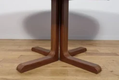 Table à manger extensible ovale en palissandre du milieu du siècle par Skovby, Danemark, années 1960.