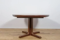 Table à manger extensible ovale en palissandre du milieu du siècle par Skovby, Danemark, années 1960.