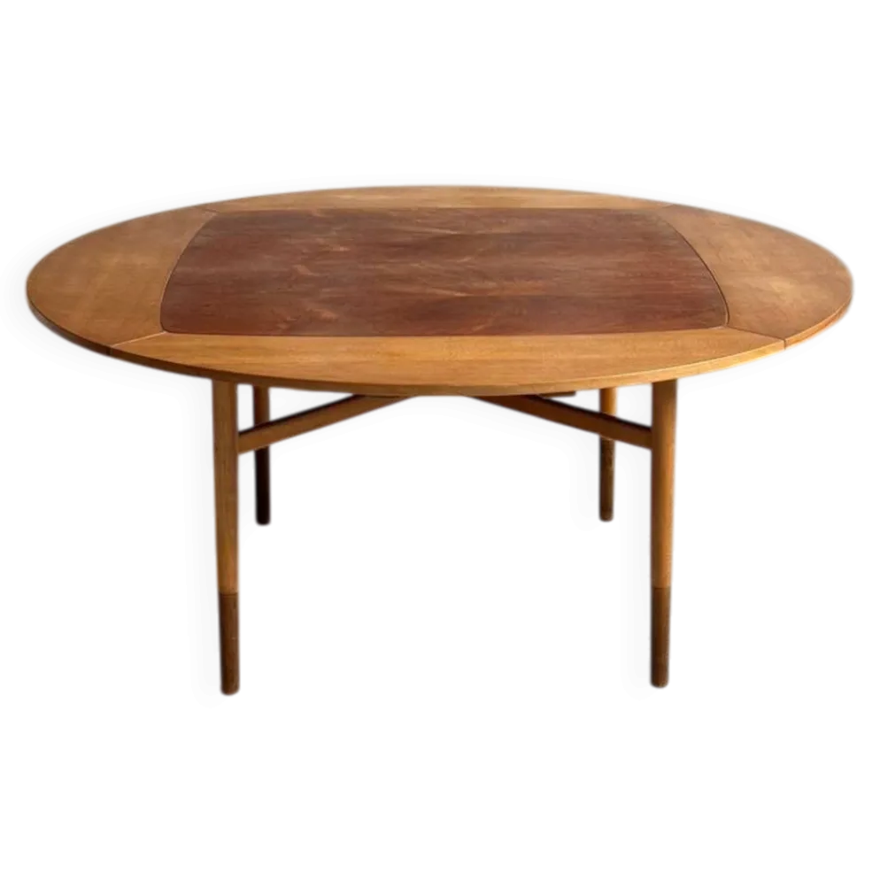 Table à manger extensible par Kurt Østervig et Carl Madsen pour P Jeppesen møbel
