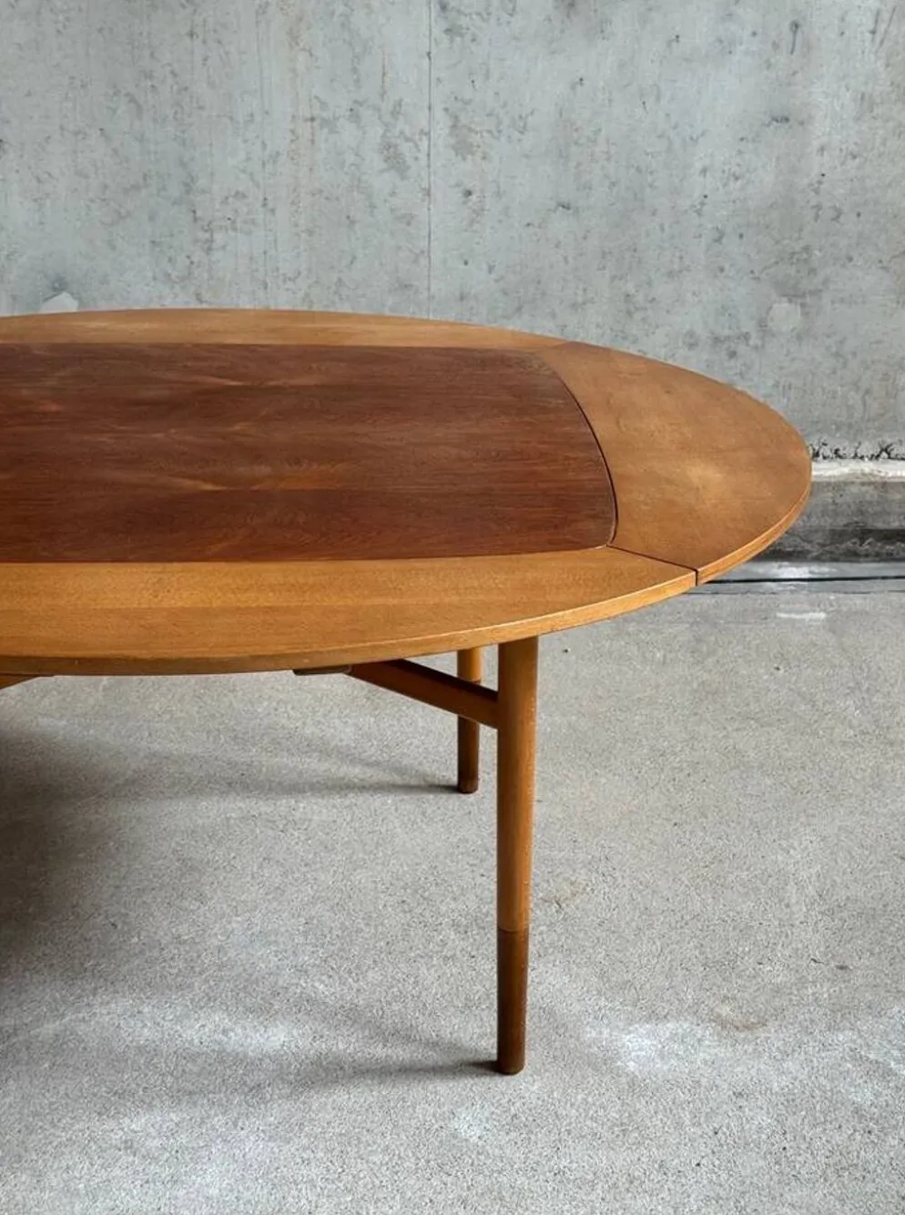 Table à manger extensible par Kurt Østervig et Carl Madsen pour P Jeppesen møbel