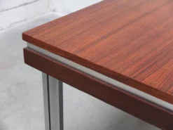 Table à manger extensible par Roger De Winter pour E.M.Y., années 1960.