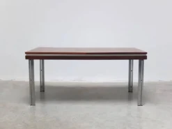 Table à manger extensible par Roger De Winter pour E.M.Y., années 1960.