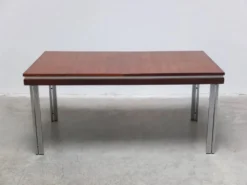 Table à manger extensible par Roger De Winter pour E.M.Y., années 1960.