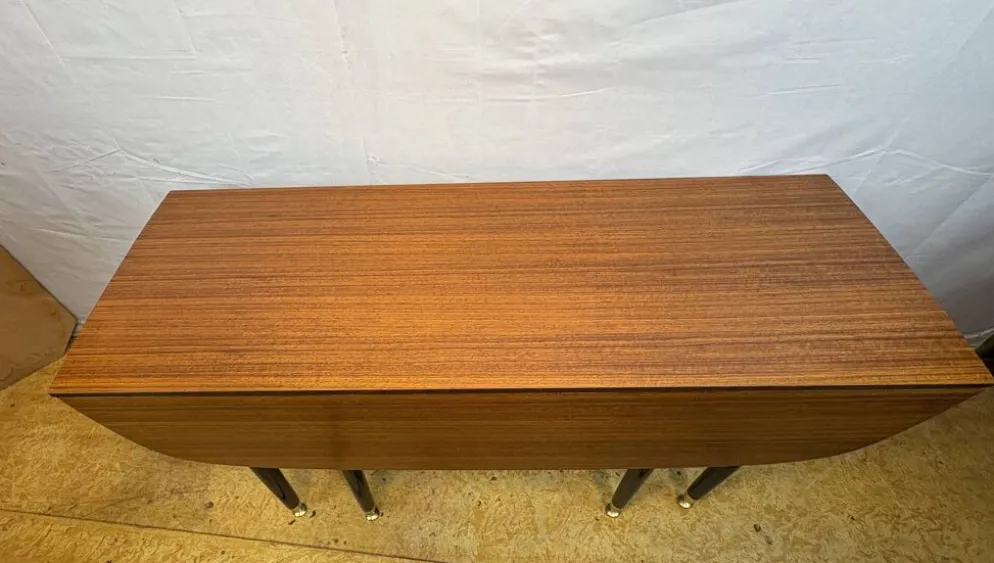 Table à manger extensible pliante en teck et tola vintage rétro des années 50 GPlan