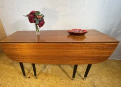 Table à manger extensible pliante en teck et tola vintage rétro des années 50 GPlan