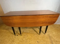 Table à manger extensible pliante en teck et tola vintage rétro des années 50 GPlan