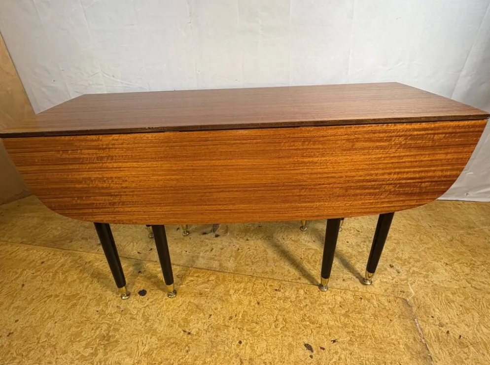 Table à manger extensible pliante en teck et tola vintage rétro des années 50 GPlan