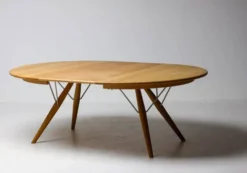 Table à manger extensible PP75 de Hans J. Wegner en chêne