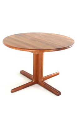 Table à manger extensible ronde 2x 'Gistrup' danoise